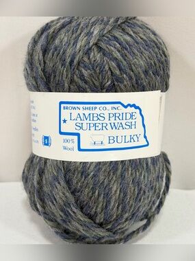 Lambs Pride Super Wash Yarn Bulky Antique Silver SWB174
